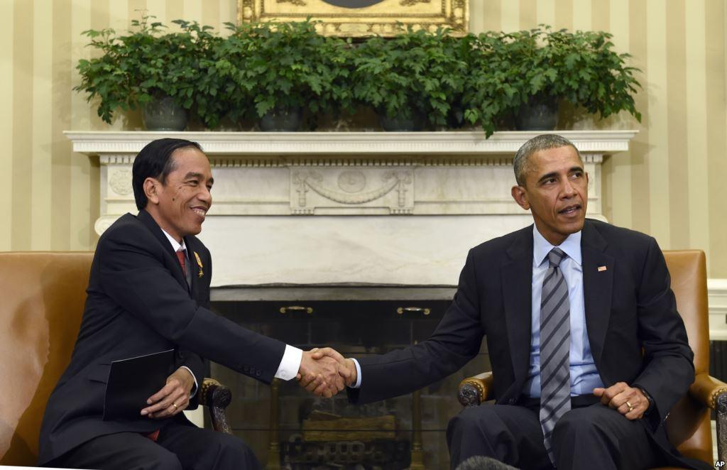 Jokowi ke Amerika Gatot, Usai Ngobrol Dengan Obama, Langsung Pulang Tanpa Pernyataan Bersama