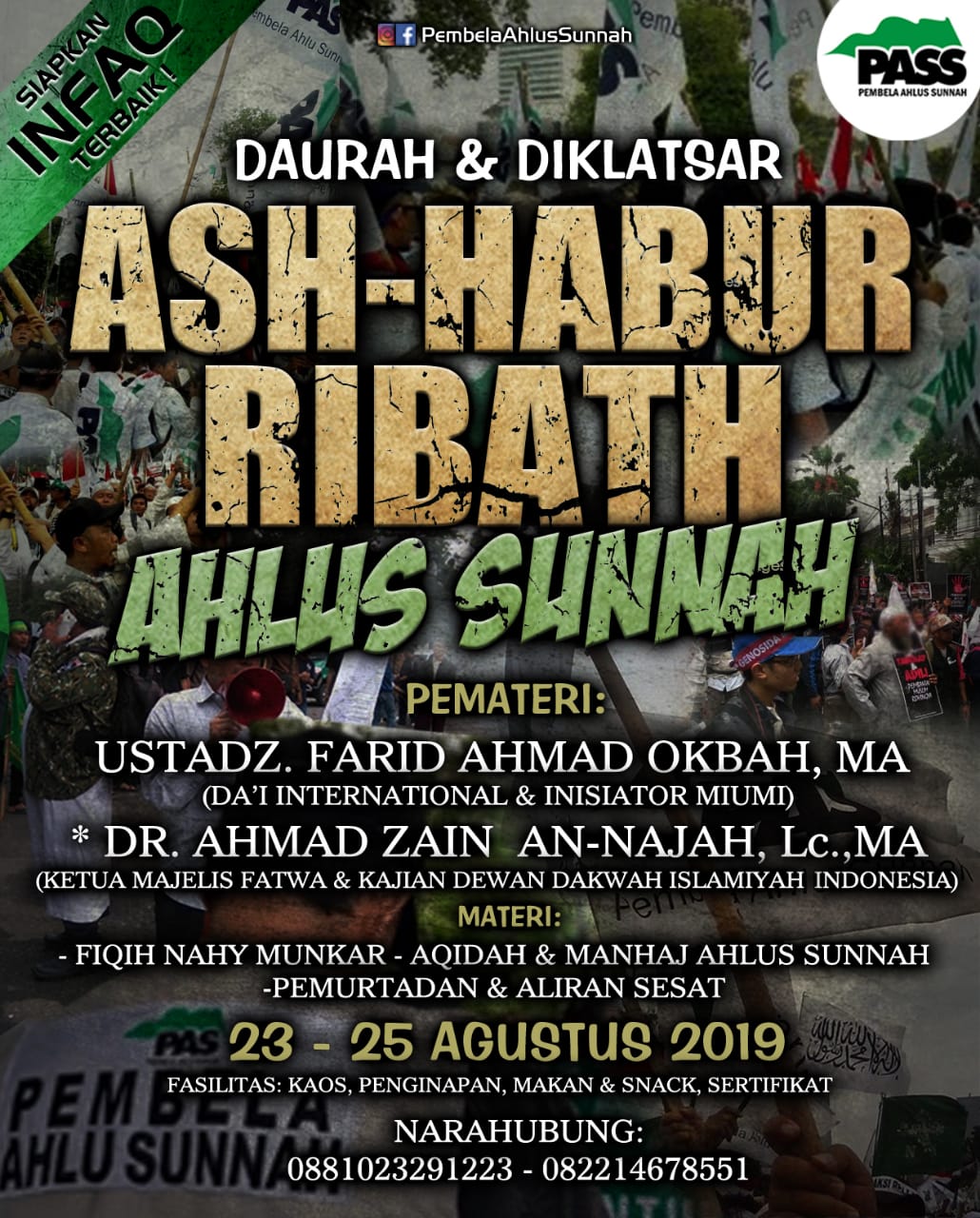 Ikutilah! Daurah dan Diklat Ash-Habur Ribath Ahlus Sunnah 