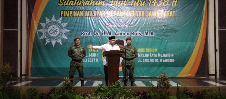 Di Bandung, Amin Rais Sampaikan 5 Pesan Habib Rizieq untuk Jokowi