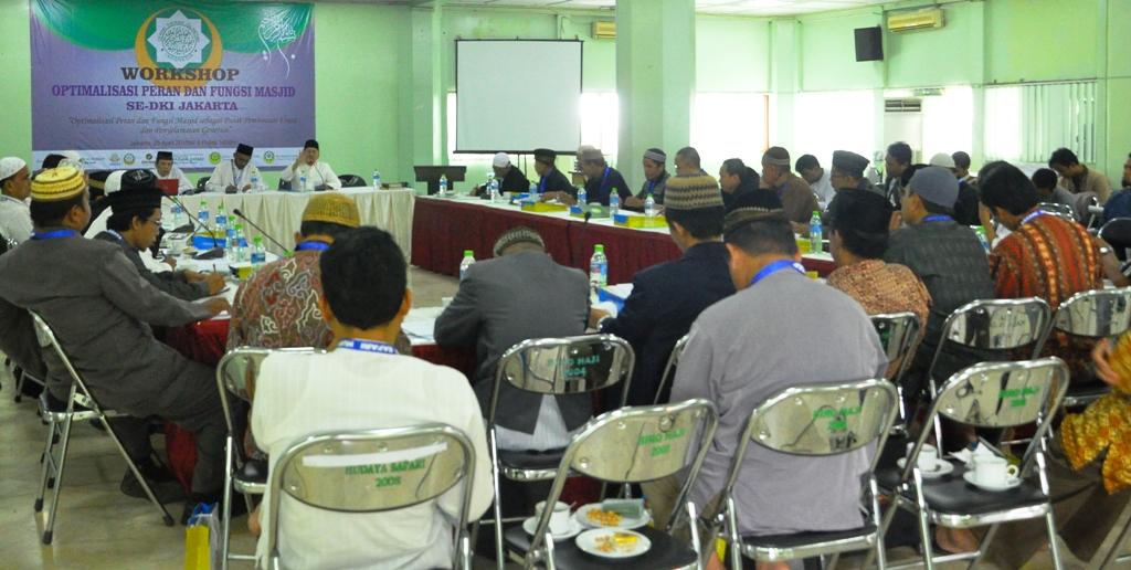 Kerjasama Antar-Masjid Mengendur, Dewan Da'wah Gelar Workshop Optimalisasi Peran dan Fungsi Masjid