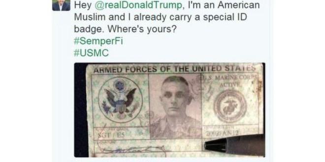 Sindir Donald Trump, Eks Marinir: Saya Bangga Jadi Muslim di AS