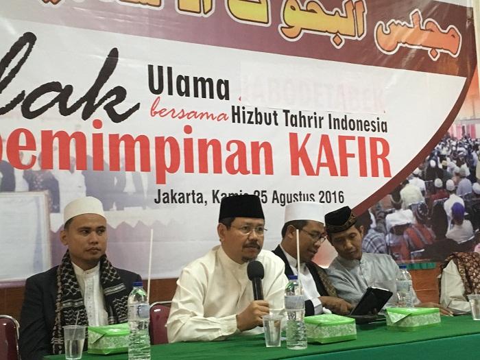 Ulama Majelis Buhuts Al Islamiyah dan HTI Serukan Tolak Kepemimpinan Kafir di Indonesia 