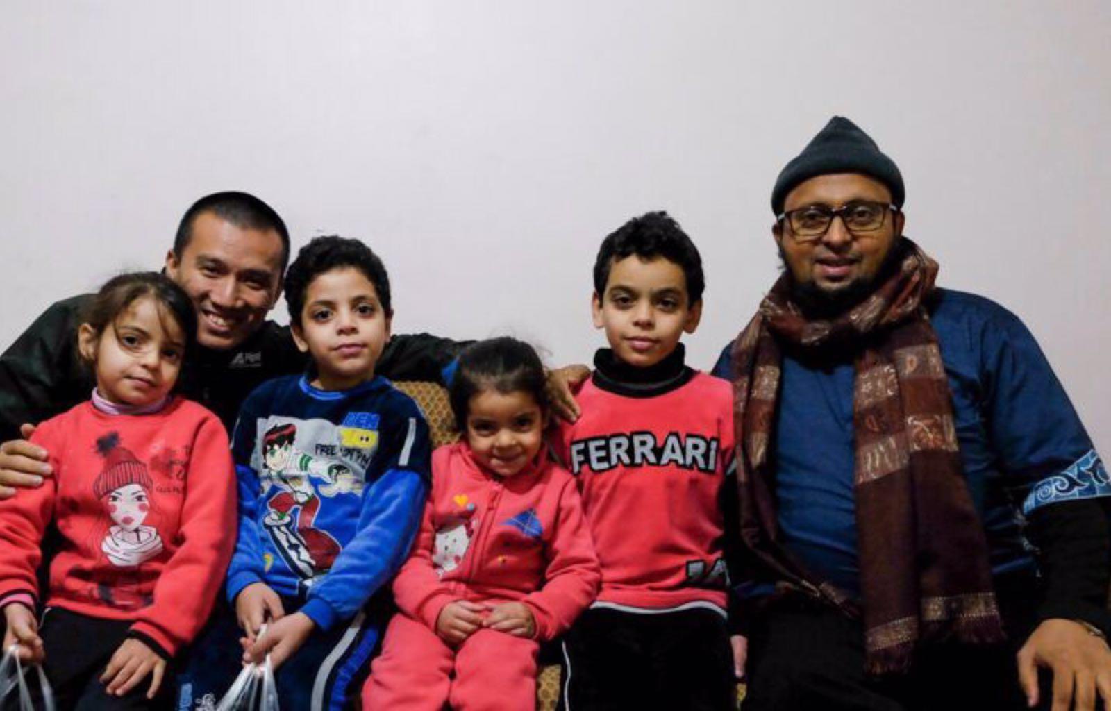 Anak-anak yang Dikunjungi Felix & Abdullah, Semua Ayahnya Dibunuh Rezim Assad Suriah 
