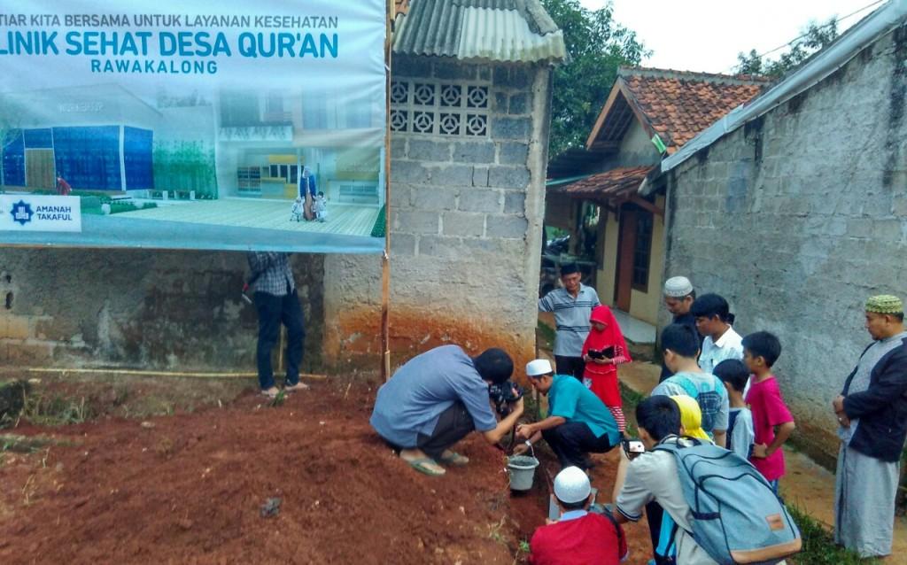 Desa Quran Bangun Klinik Sehat