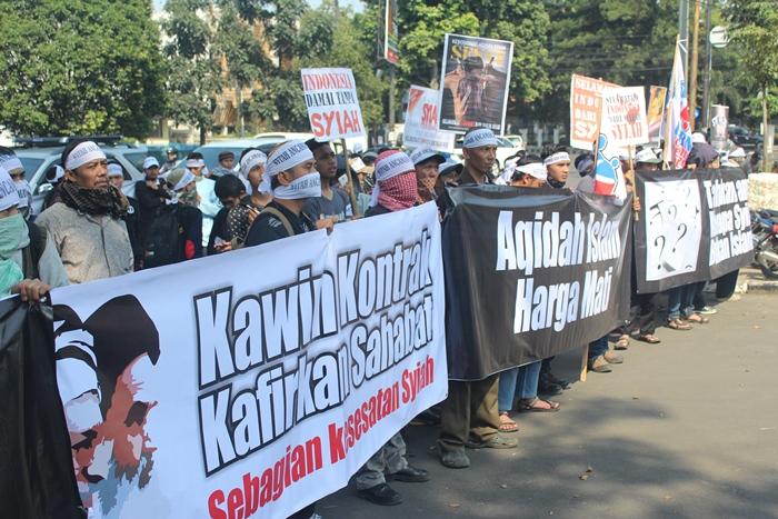 Umat Islam Jabar Gelar Longmarch 'Selamatkan Indonesia dari Makar Syiah'