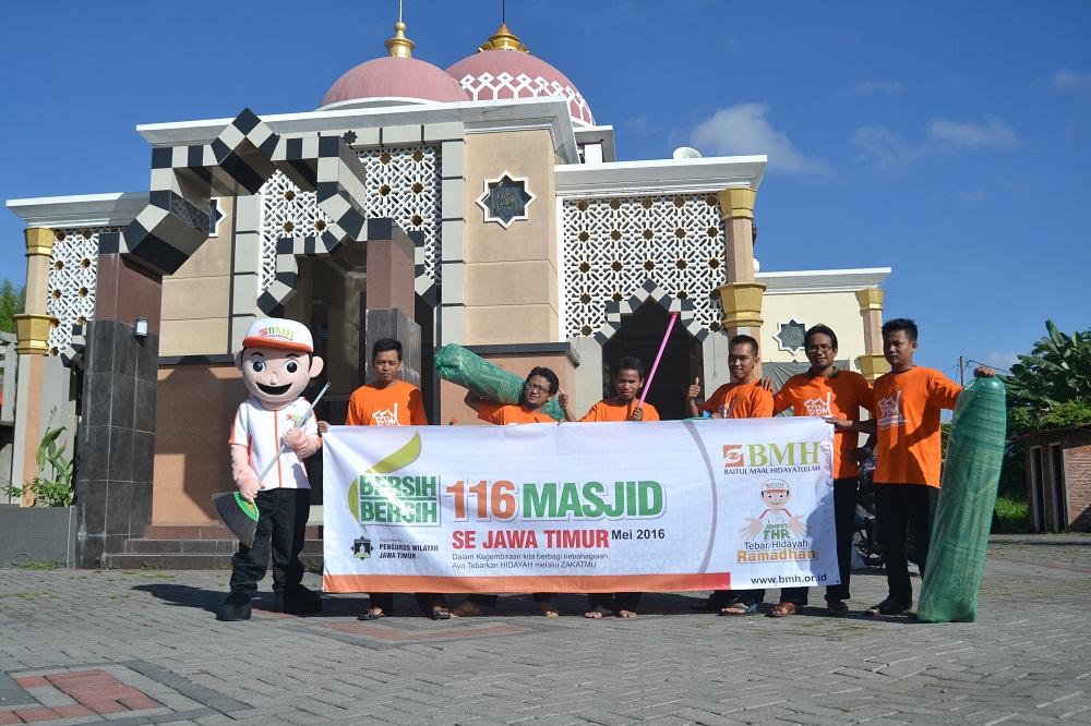 Sambut Ramadhan, BMH Bersih-bersih 116 Masjid