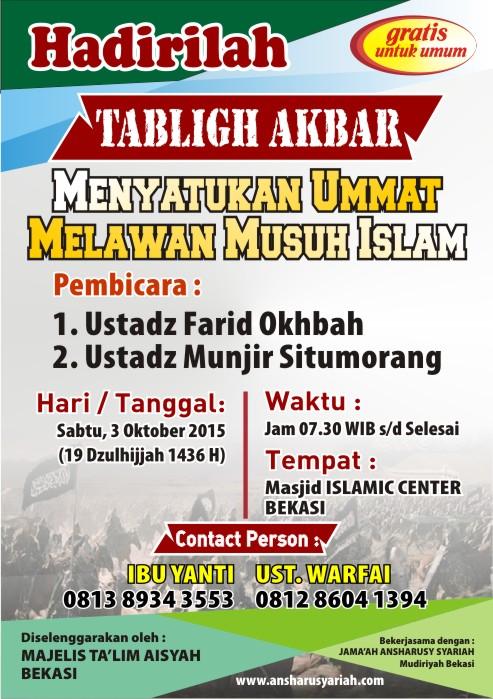 Hadirilah! Tabligh Akbar 