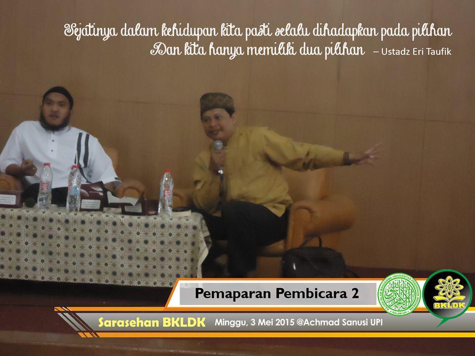 Saresahan BKLDK: Spiritual Journey, Memaknai Hakikat Hidup