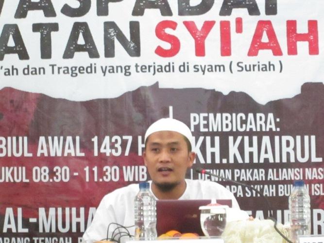 Ustadz Badrul Tamam: Inti Ajaran Syiah adalah Kebencian dan Permusuhan