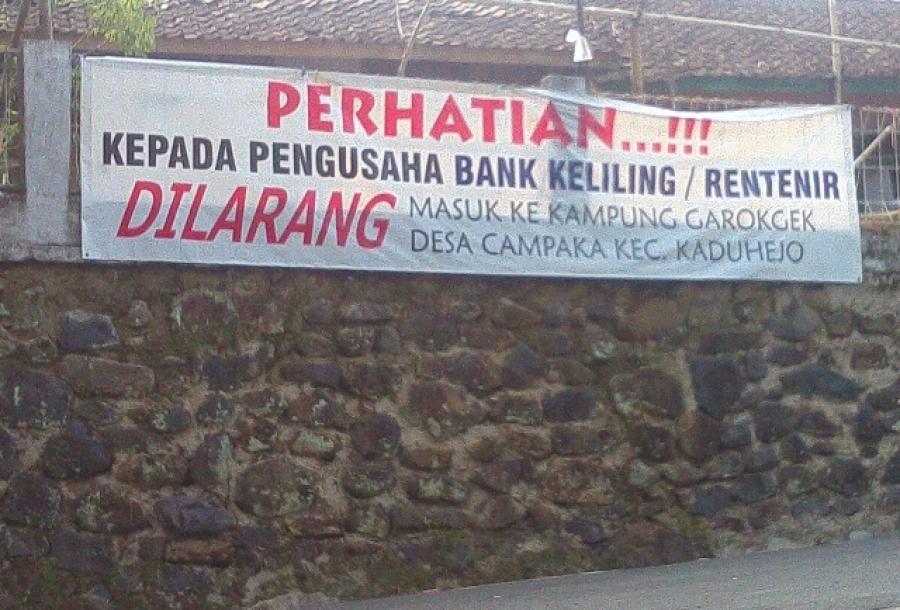 Bank Keliling dan Lingkaran Pemiskinan Ummat