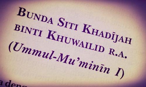 Khadijah Sang Penginspirasi Sejati