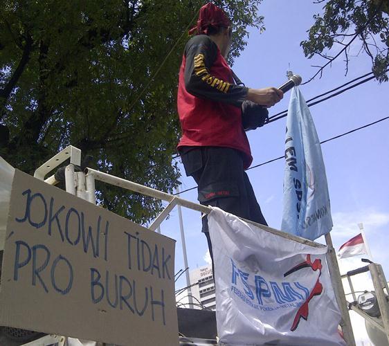 Buruh: Jokowi-JK Rezim Anti Rakyat