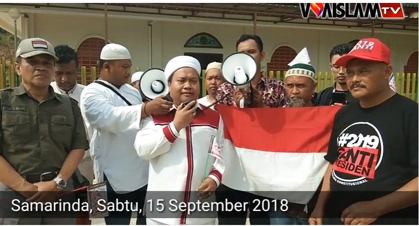 Pesan Fahmi Salim pada Deklarasi 2019GantiPresiden di Samarinda: Jadi Wasit Harus Netral!