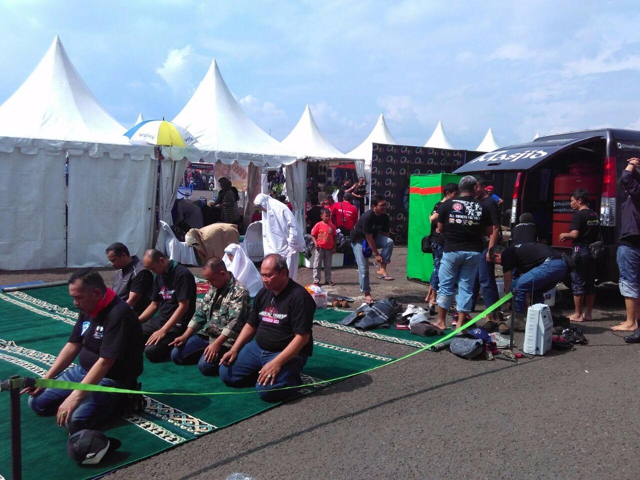 Mobile Masjid YMN Hadir di Komunitas Motor Indonesia