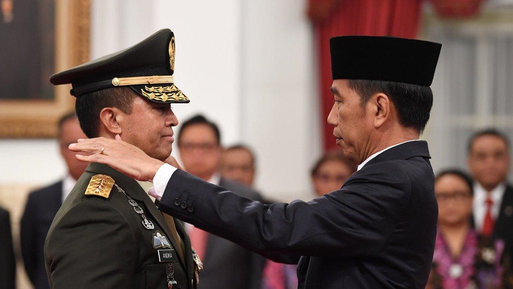 Resmi Jadi KSAD, Menantu Hendropriyono Loncati Empat Angkatan