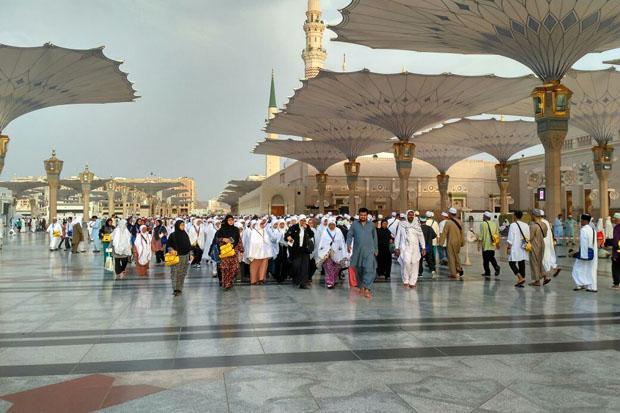 Tercatat 28.372 Jamaah Haji Indonesia sudah Tiba di Madinah