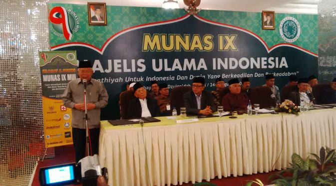 Munas ke-IX Tetapkan KH. Ma'ruf Amin Sebagai Ketua Umum MUI Periode 2015-2020
