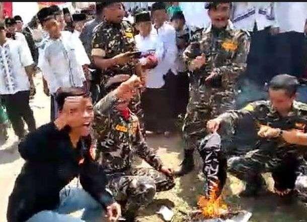 Polisi Sudah Tangkap Pelaku Pembakaran Bendera Tauhid di Garut