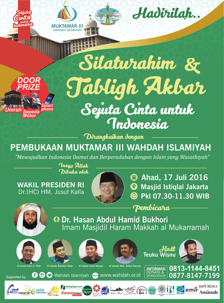 Hadirilah! Silaturahim dan Tabligh Akbar 