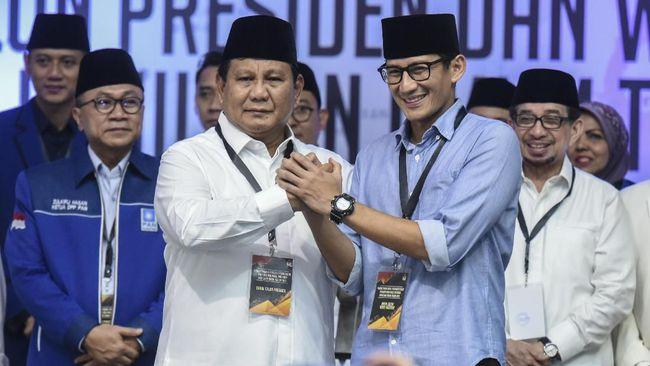 Tiga Poin Hasil Rapat Perdana BPN Prabowo-Sandi