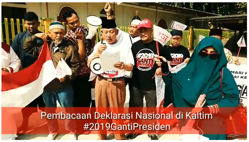 Jalan Panjang dan Berliku Deklarasi 2019GantiPresiden di Samarinda