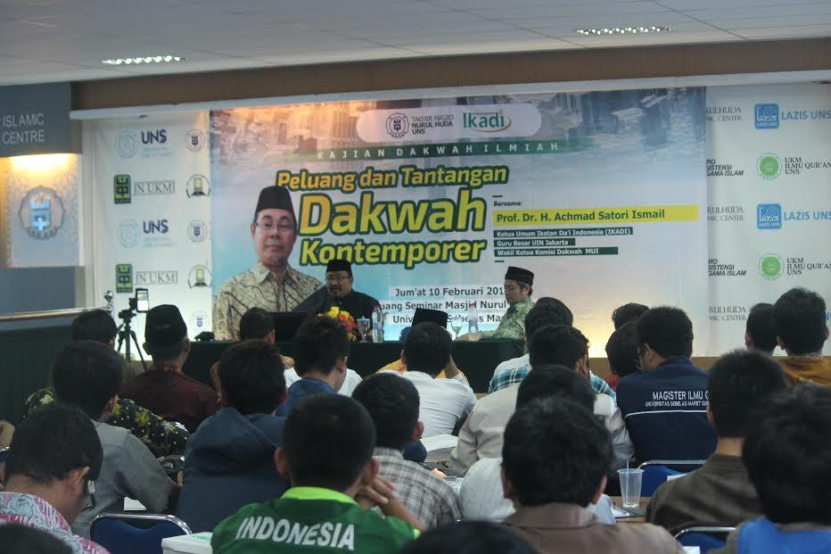 Masjid Nurul Huda UNS Gelar Seminar Peluang dan Tantangan Dakwah Kontemporer