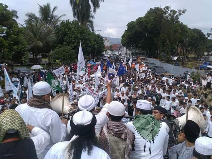 Aksi Bela Islam Juga Digelar di Tasikmalaya dengan Ribuan Massa