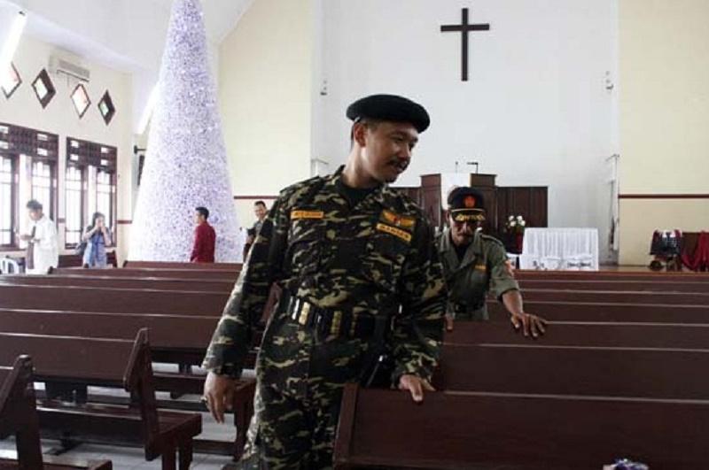 GP Ansor Kembali Jaga Gereja Sukseskan Perayaan Natal