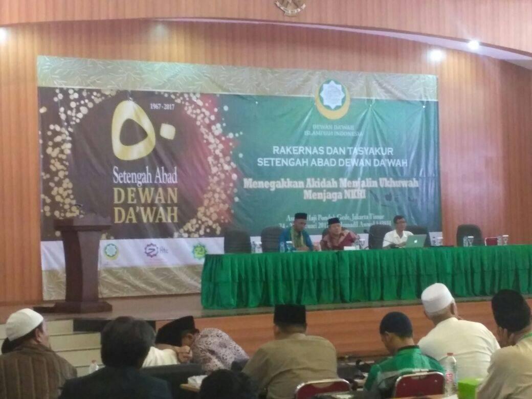 Dewan Dakwah Aceh Ikut Rakernas di Jakarta