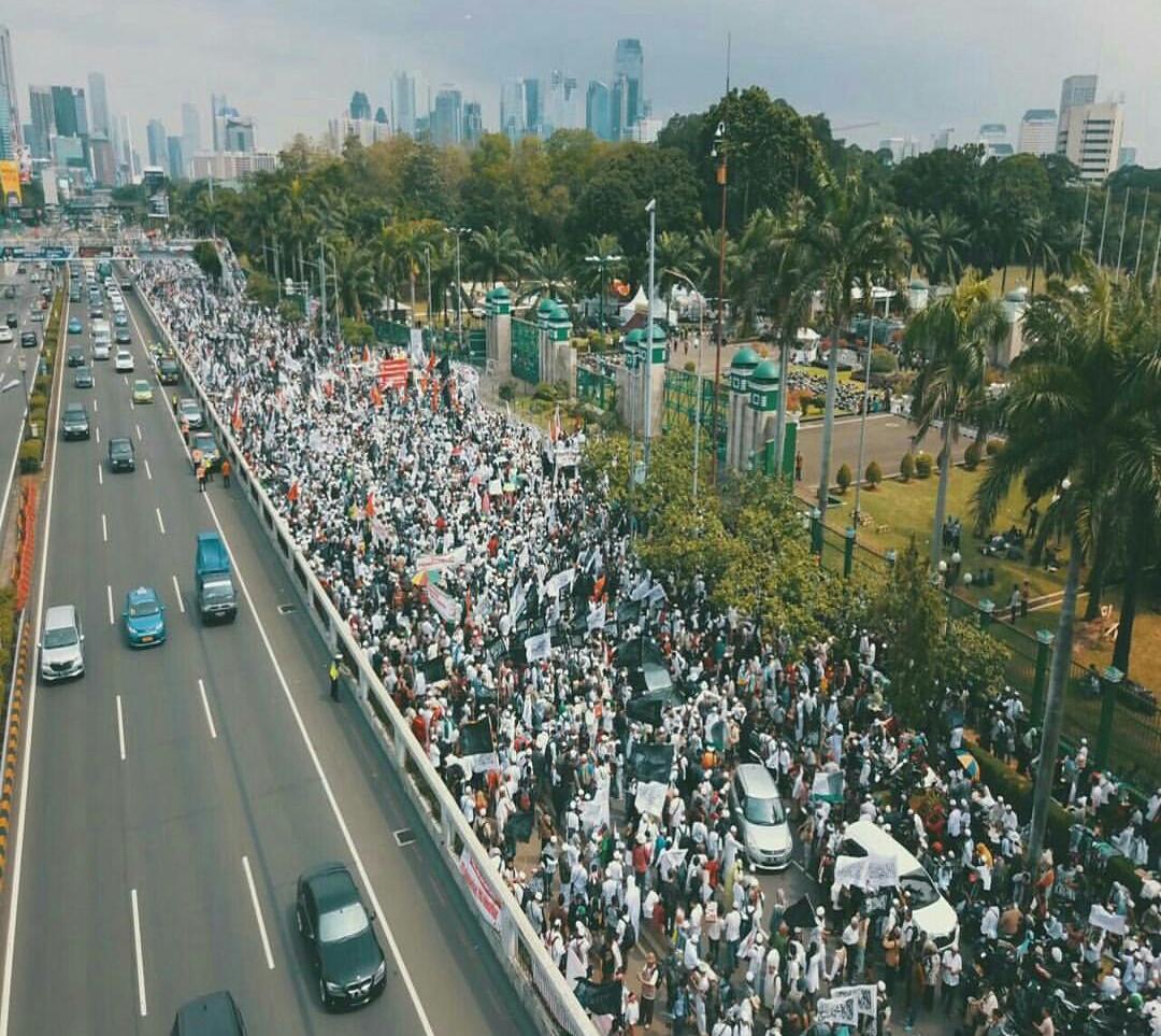 Ratusan Ribu Massa Aksi 299 Tolak Perppu Ormas dan Kebangkitan Neo-PKI