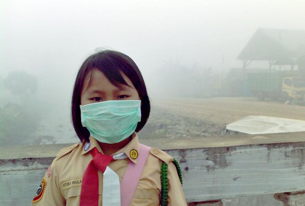 KPAI Buka Posko Perlindungan Anak Korban Kabut Asap