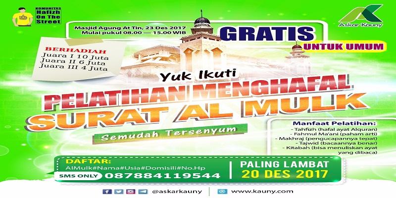 Festival Huffazh Pelatihan Menghafal Surat Al Mulk