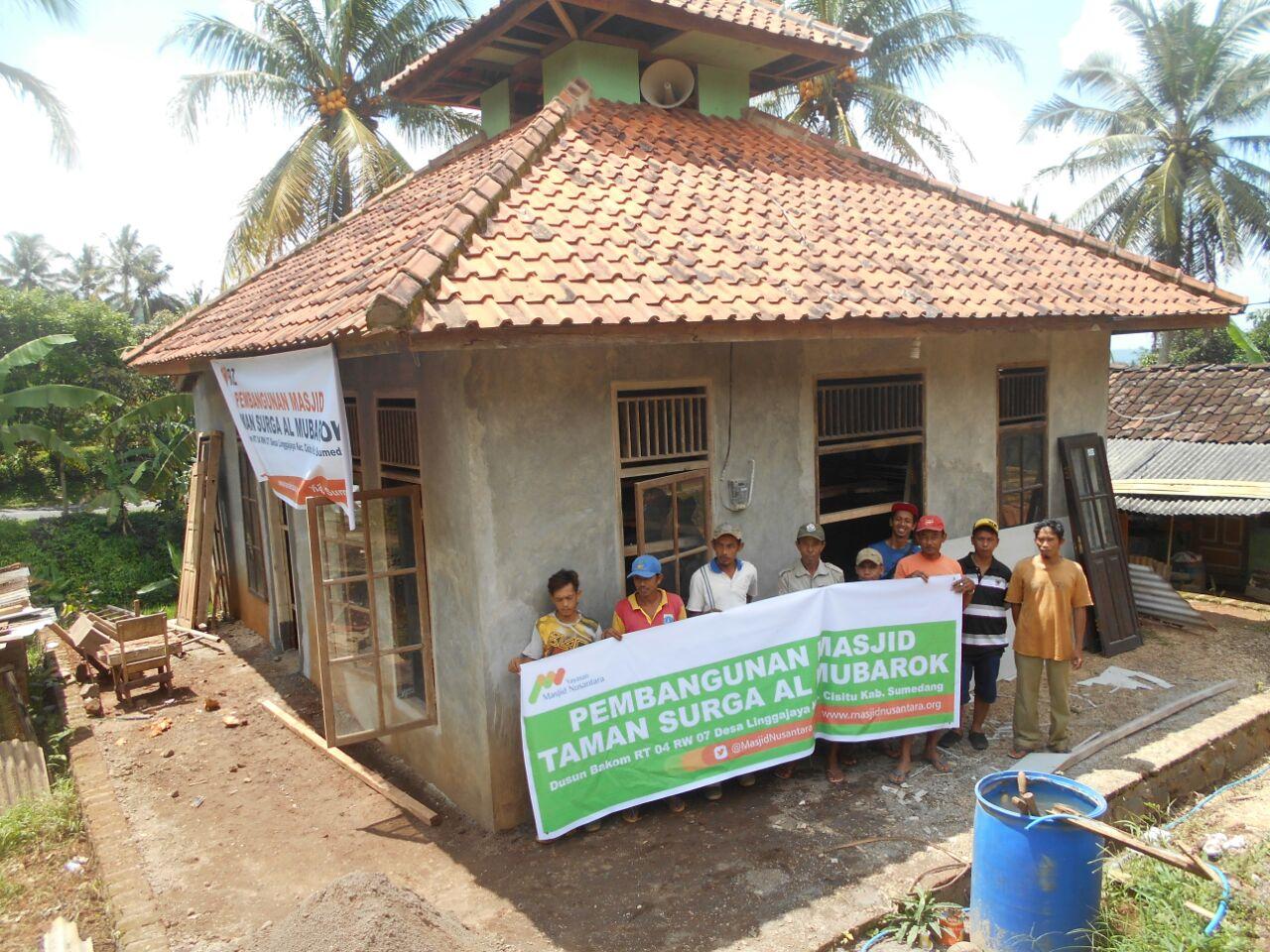 YMN Kembali Renovasi Masjid di Sumedang