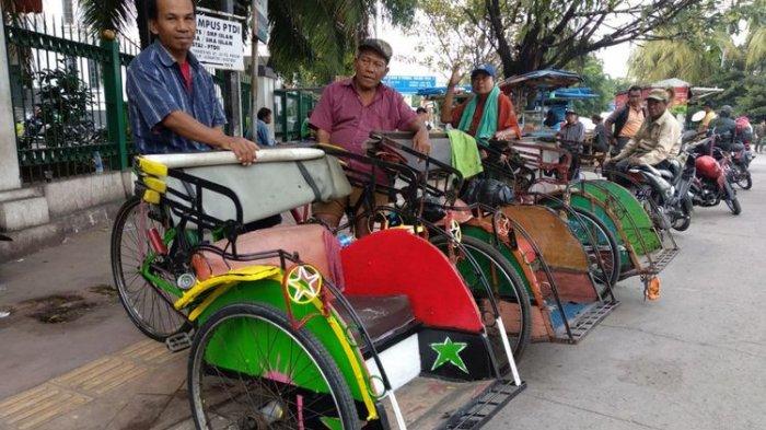 Janji Jokowi Menata Kampung dan Becak Mulai Ditunaikan Anies-Sandi   