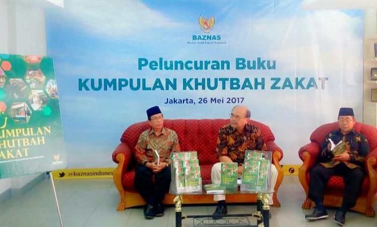 Baznas Luncurkan Buku Khutbah Zakat