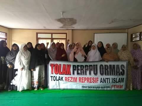 Dinilai Refresif, Tokoh Muslimah Majalengka Tolak Perppu Nomor 2/2017  