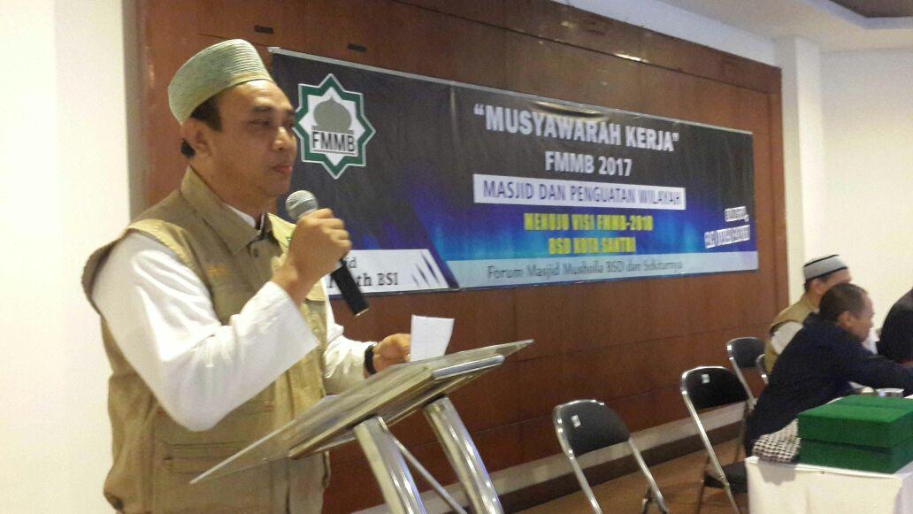 Buka Musyawarah Kerja FMMB, Wakil Walikota Tangerang Selatan Inginkan BSD Jadi Kota Santri