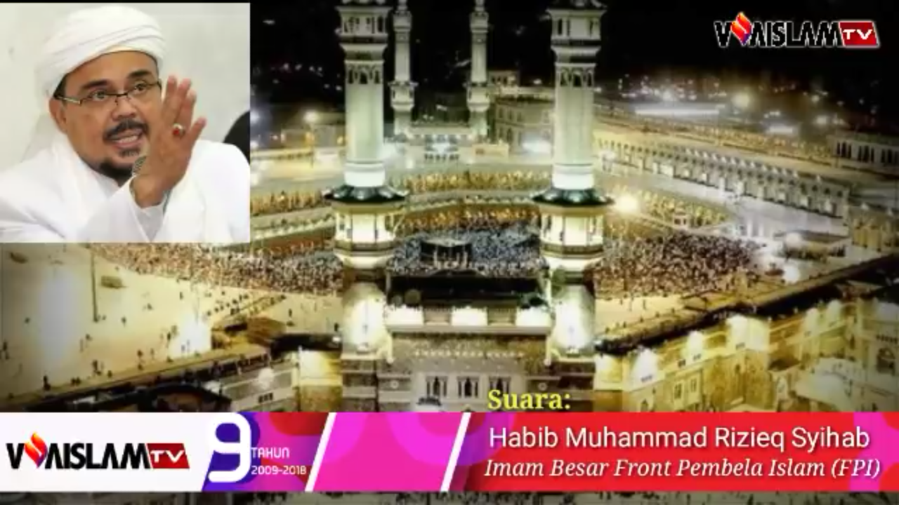 [VIDEO] Ini Dua Amanat Habib Rizieq dari Makkah