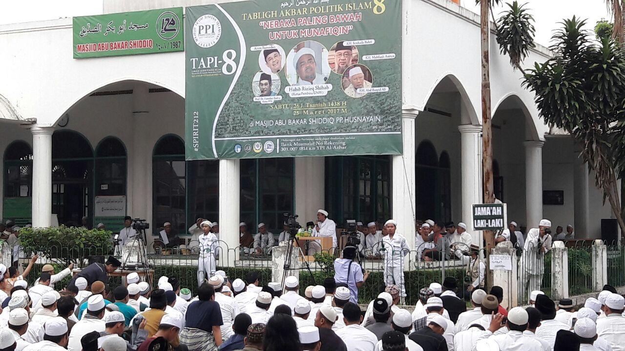 Habib Rizieq: Waspadai Tiga Propaganda Kaum Liberal Soal Pemisahan Politik dengan Agama