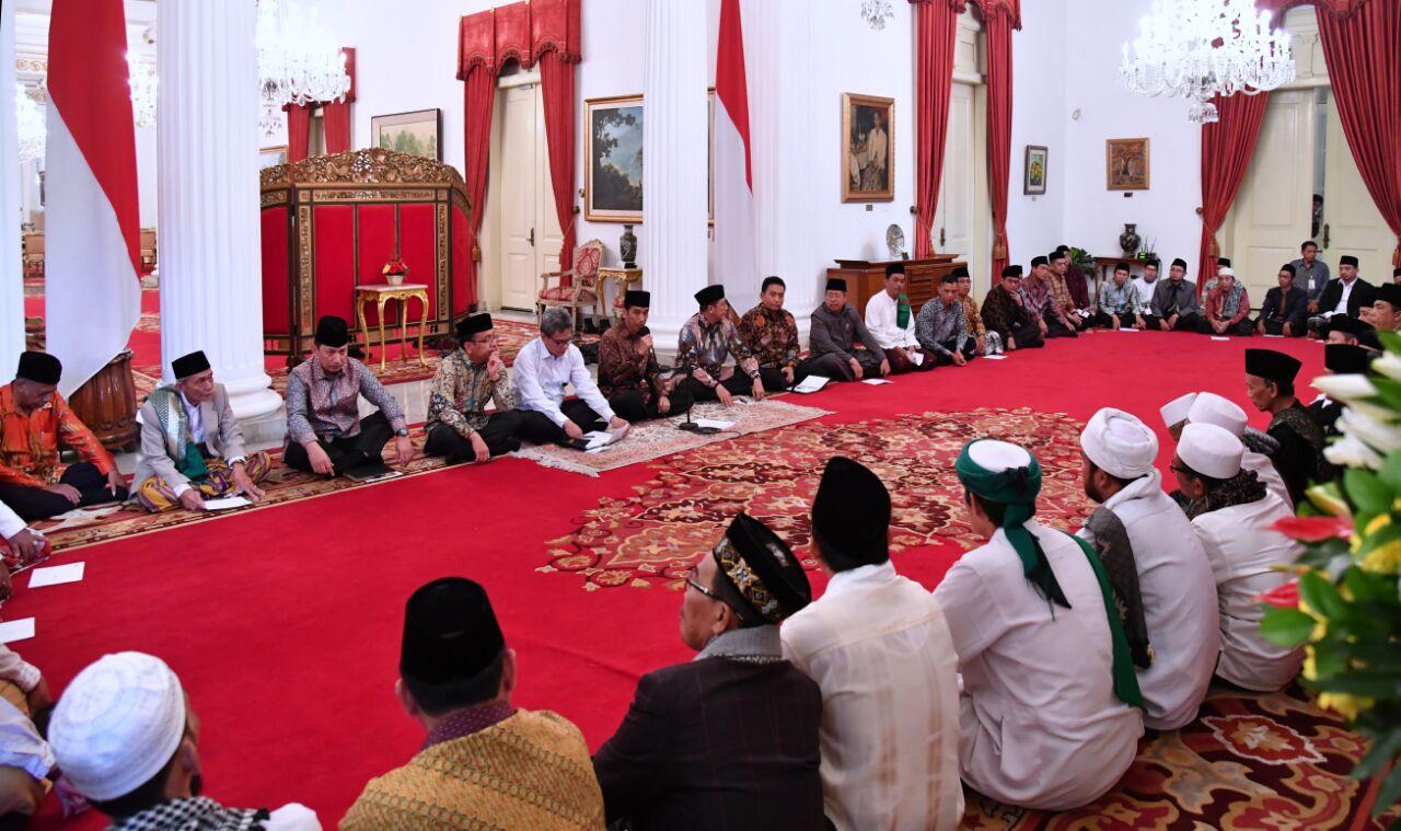 Pasca Aksi 4 November, Jokowi Gelar Pertemuan dengan Ulama Jabar dan Banten