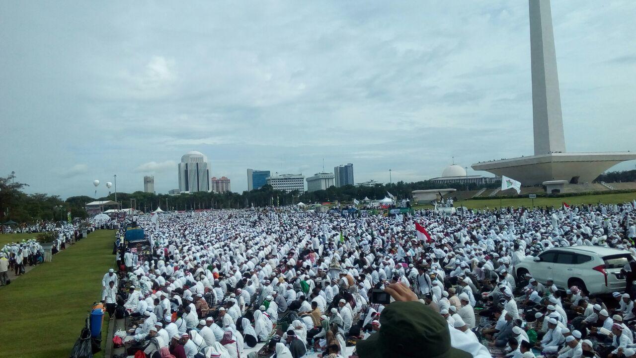 Beri Sambutan pada Aksi Bela Islam III, Kapolri Disoraki dan Diteriaki 