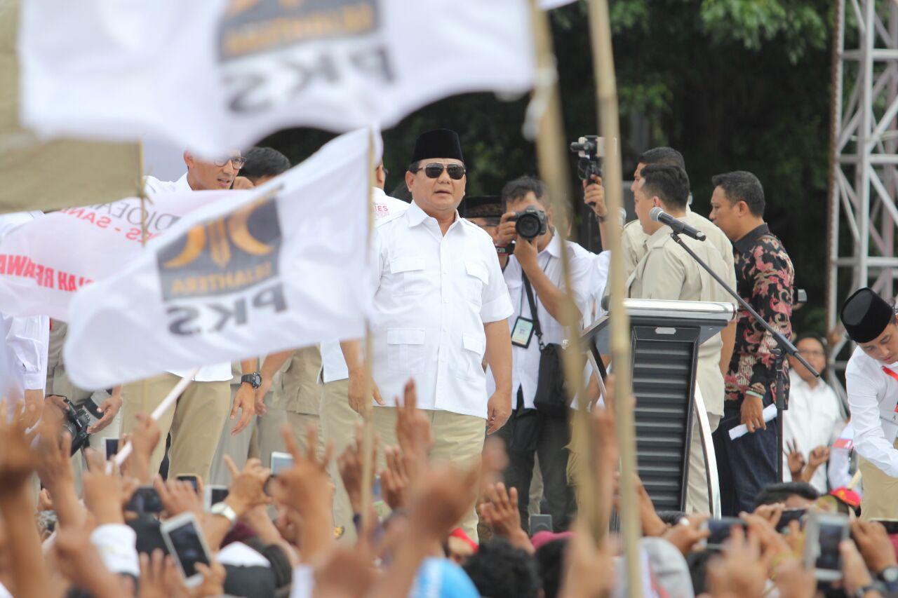 Prabowo: Perubahan Hanya Datang dari Pemimpin Baik