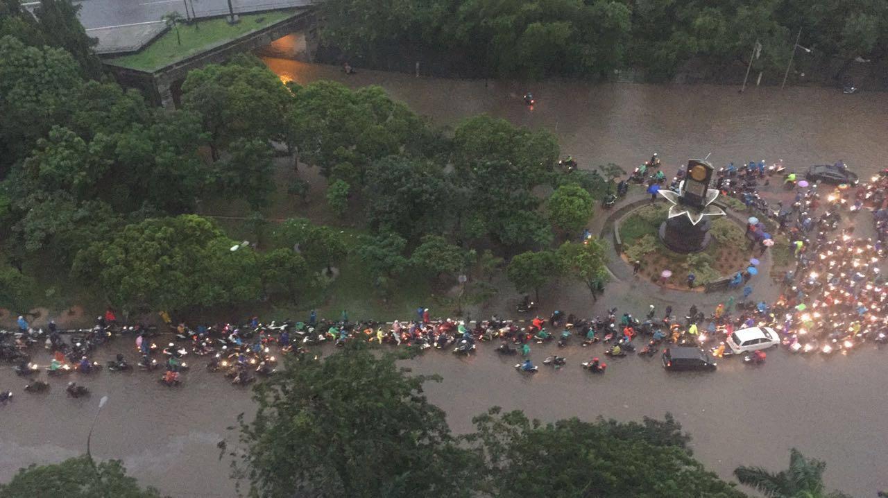 Jakarta Dikepung Banjir, BNPB: Curah Hujan Masih Kecil Dibanding Banjir 2007, 2013, dan 2014