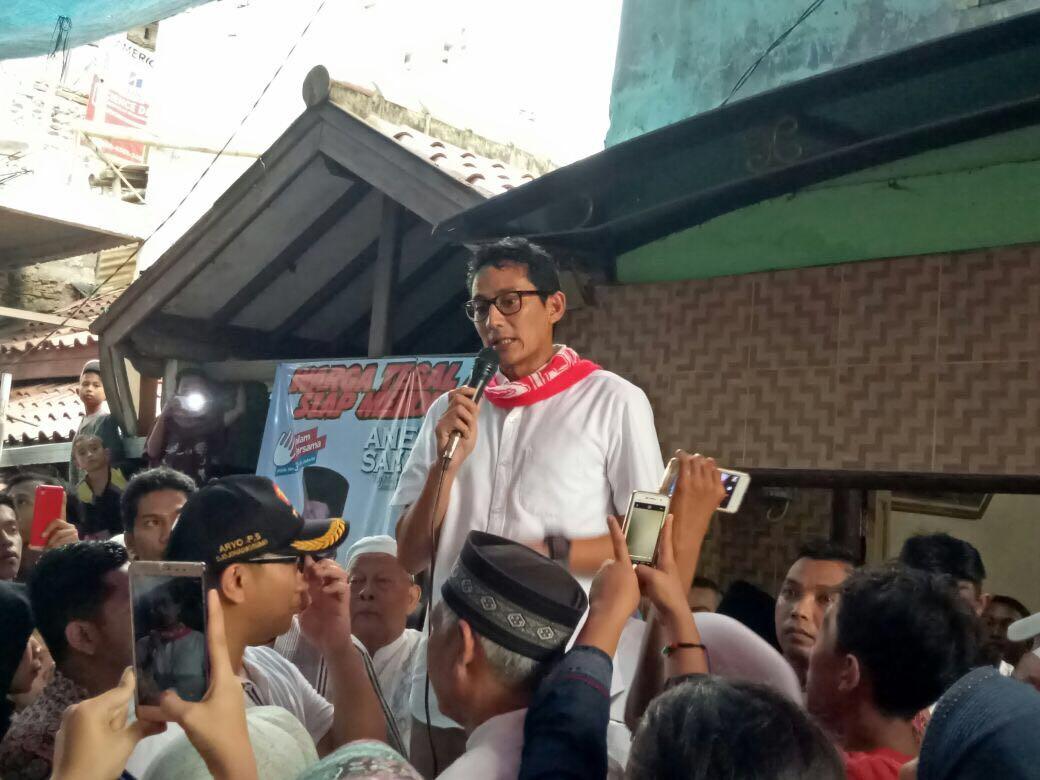 Sandiaga: Penggusuran Tidak akan Sembarangan