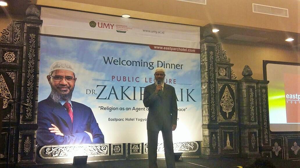 Dr Zakir Naik Doakan Muhammadiyah Menjadi Pemersatu Umat Islam