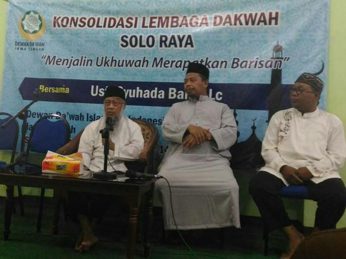 Jaga Semangat Persatuan Bela Islam,  Laskar dan Ormas Islam Solo Lakukan Konsolidasi 