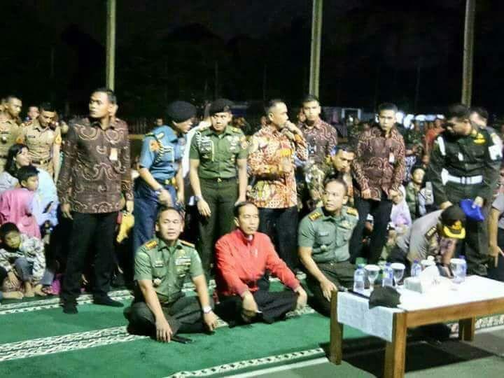 Presiden Jokowi Nobar Film G30S/PKI di Bogor
