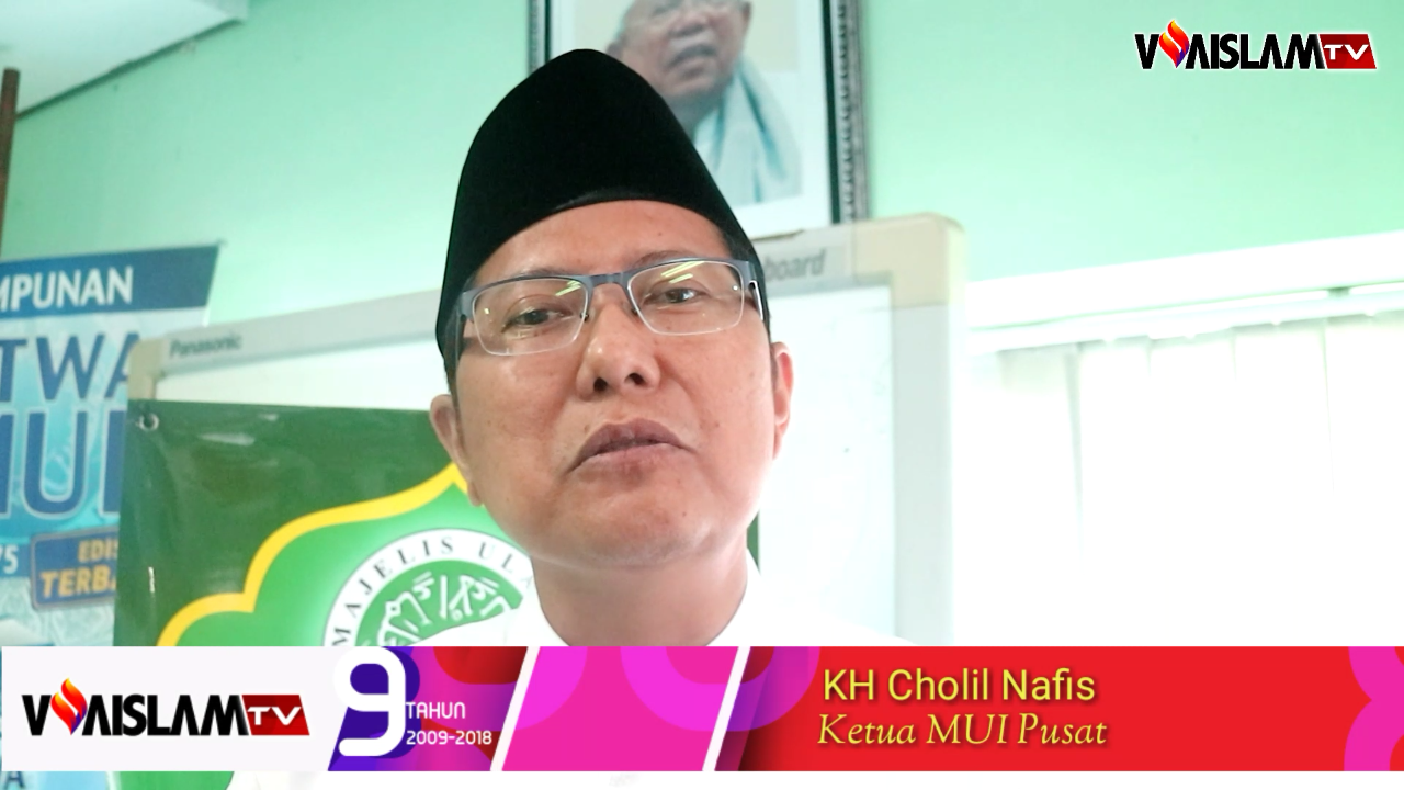 [VIDEO] KH Cholil Nafis: Proses Hukum Panitia Bagi-bagi Sembako di Monas