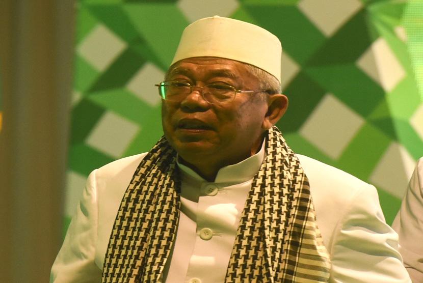 KH Ma'ruf Amin Dikukuhkan Jadi Guru Besar Ekonomi Syariah UIN Malang