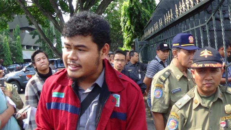 Aksi KAMMI Semarang Sempat Ingin Dibubarkan Massa Pendukung Perppu
